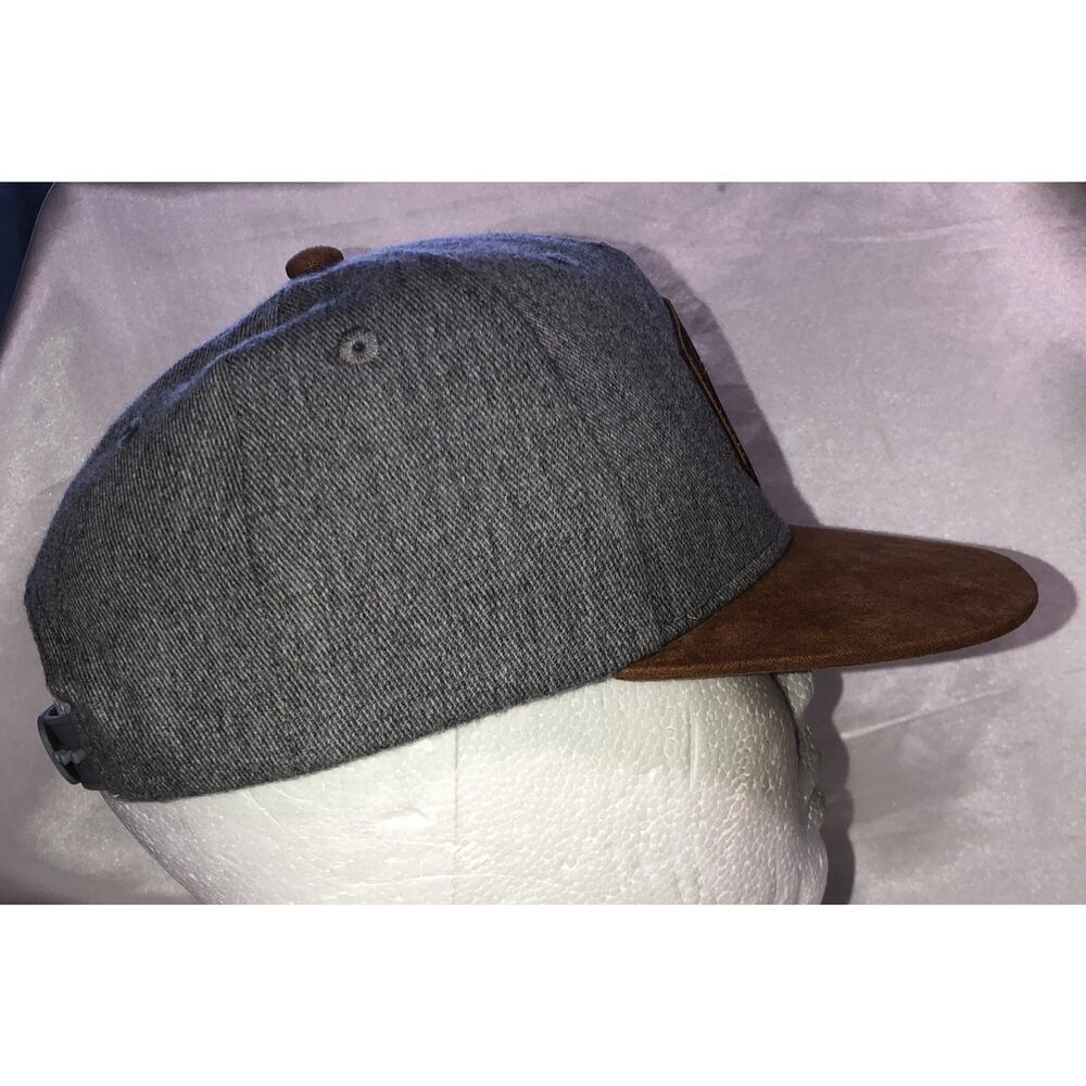 Bubba Knuckleheads Hat Youth Gray Adjustable Snapback Cap Size Small - Picture 4 of 7
